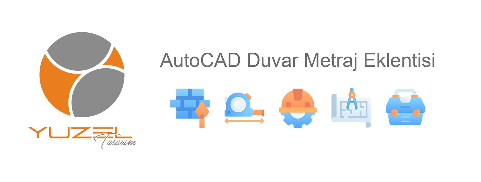 Autocad yuzel tasarım duvar metraj eklentisi